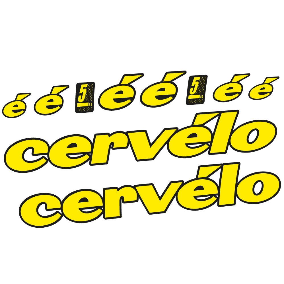 Stickers Cervélo R5 2022 compatibles - Autocollants cadre vélo