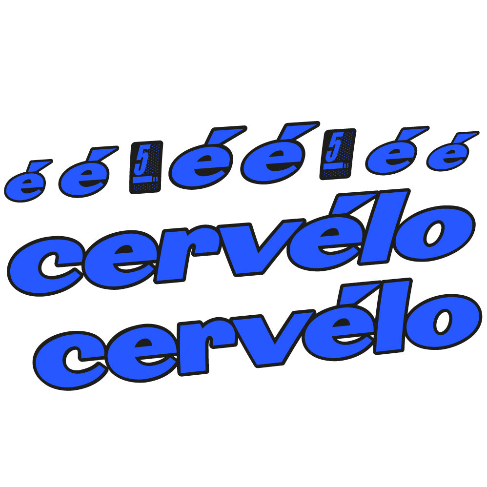 Stickers Cervélo R5 2022 compatibles - Autocollants cadre vélo