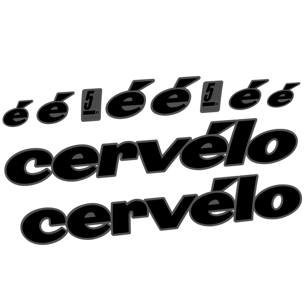 Stickers Cervélo R5 2022 compatibles - Autocollants cadre vélo
