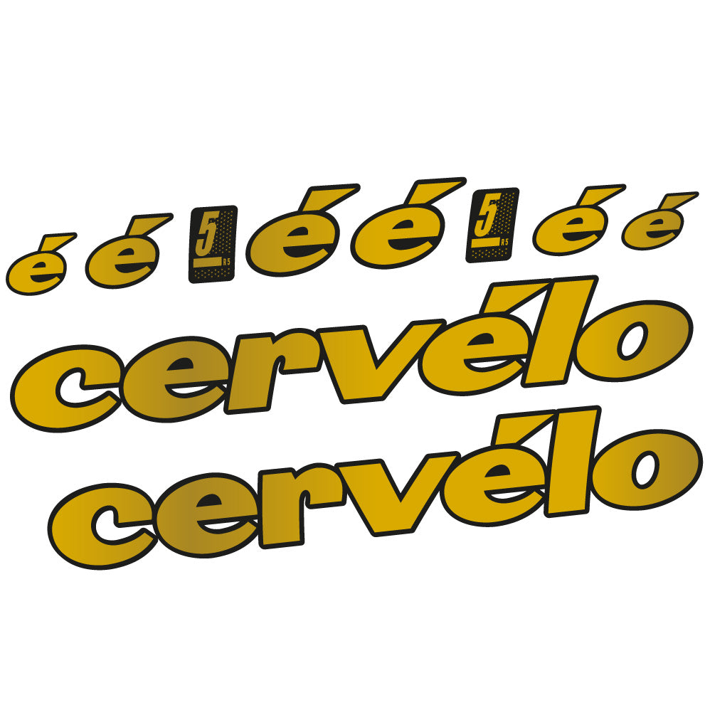 Stickers Cervélo R5 2022 compatibles - Autocollants cadre vélo