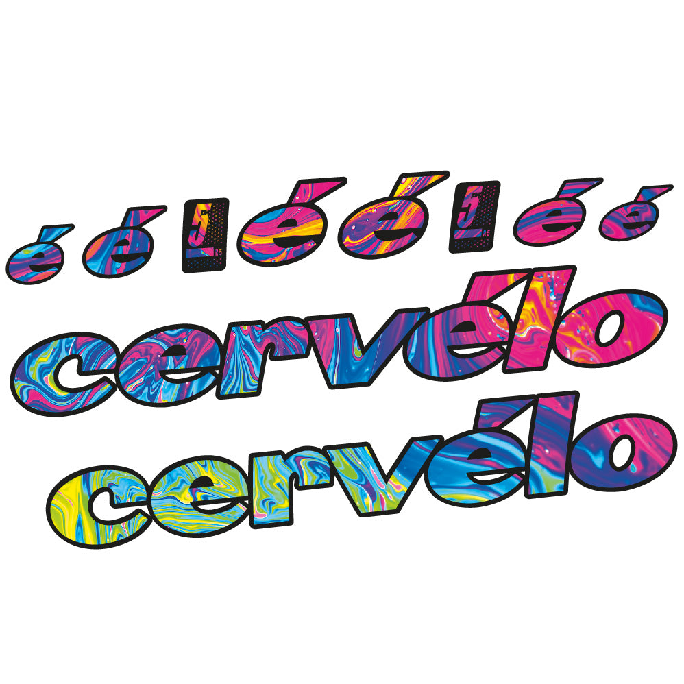 Stickers R5 2022 compatibles Autocollants cadre Route