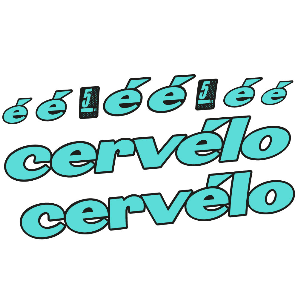 Stickers Cervélo R5 2022 compatibles - Autocollants cadre vélo