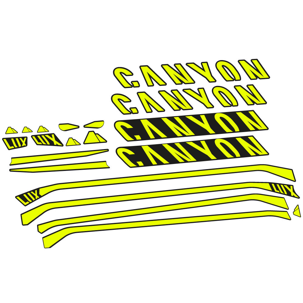 Stickers Canyon Lux CF 7 2021 compatibles Autocollants cadre