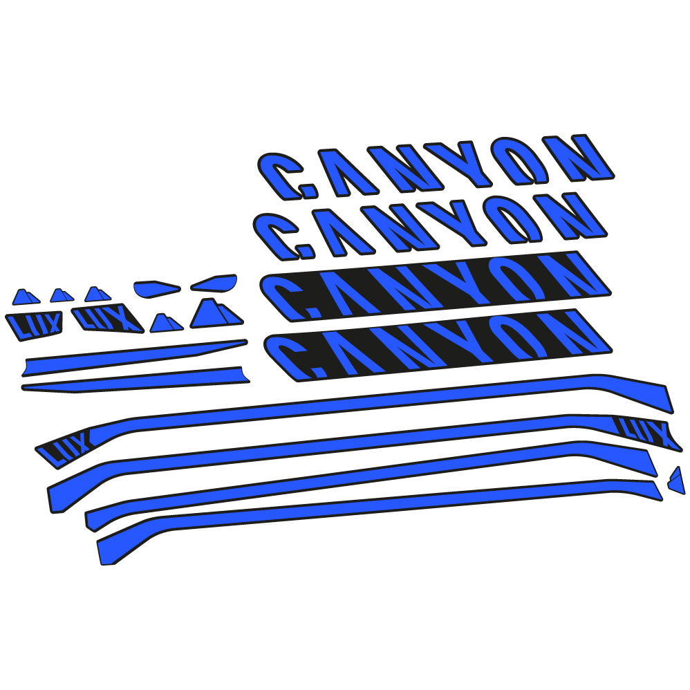 Stickers Canyon Lux CF 7 2021 compatibles Autocollants cadre