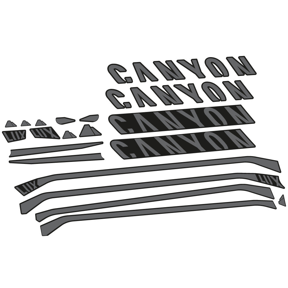 Stickers Canyon Lux CF 7 2021 compatibles Autocollants cadre