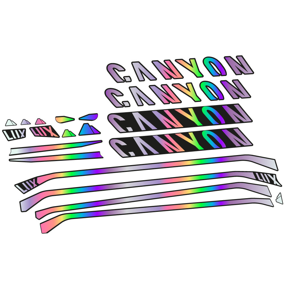 Stickers Canyon Lux CF 7 2021 compatibles Autocollants cadre