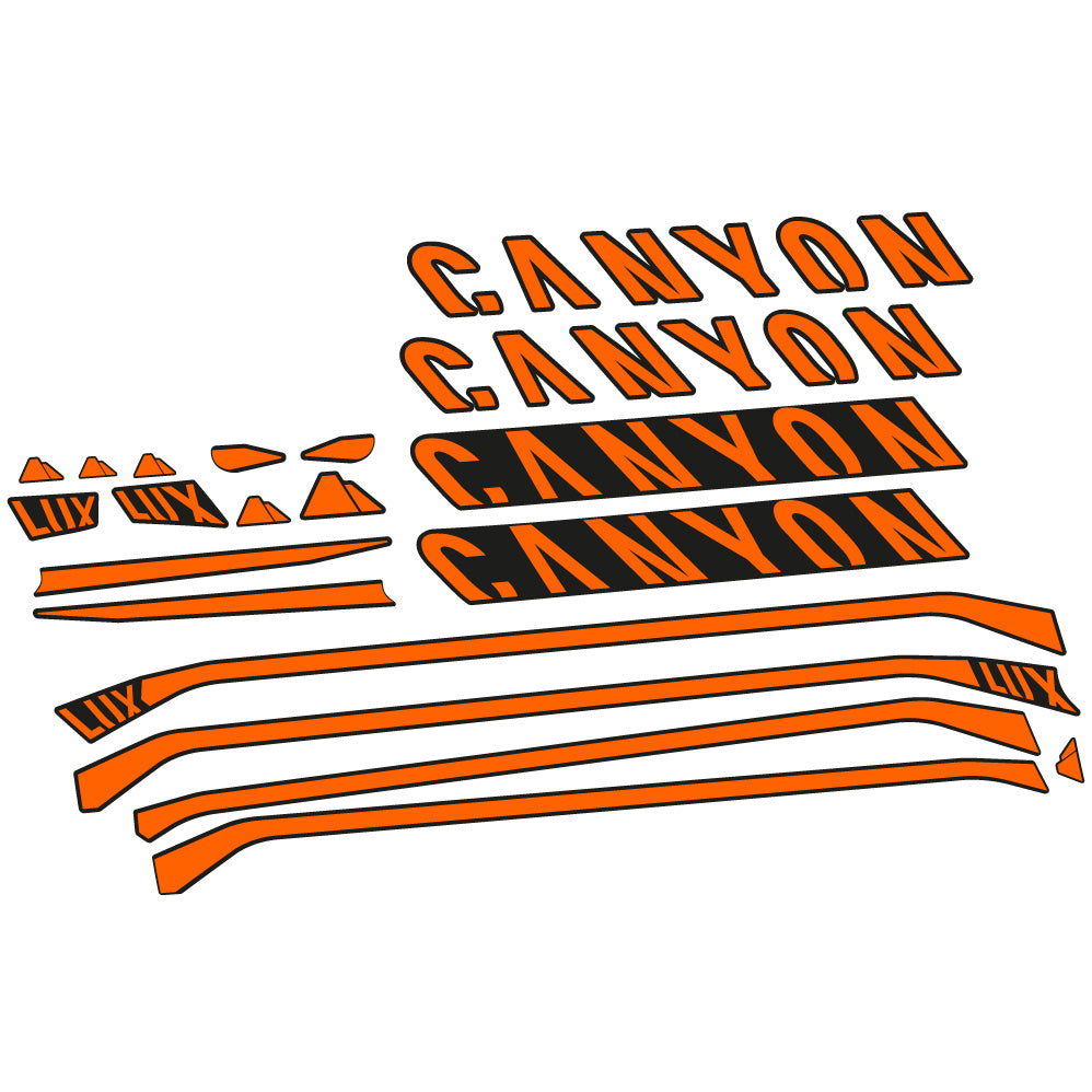 Stickers Canyon Lux CF 7 2021 compatibles Autocollants cadre