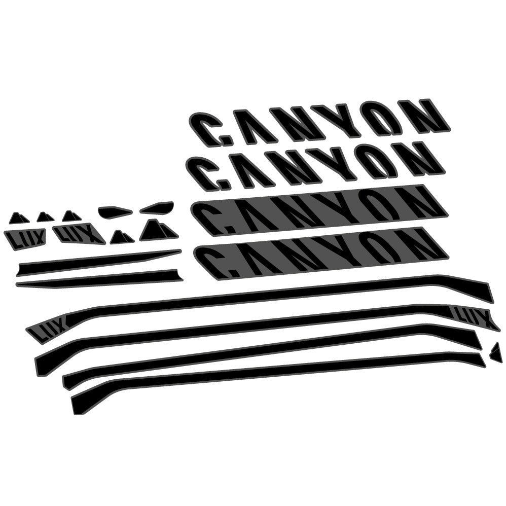 Stickers Canyon Lux CF 7 2021 compatibles Autocollants cadre