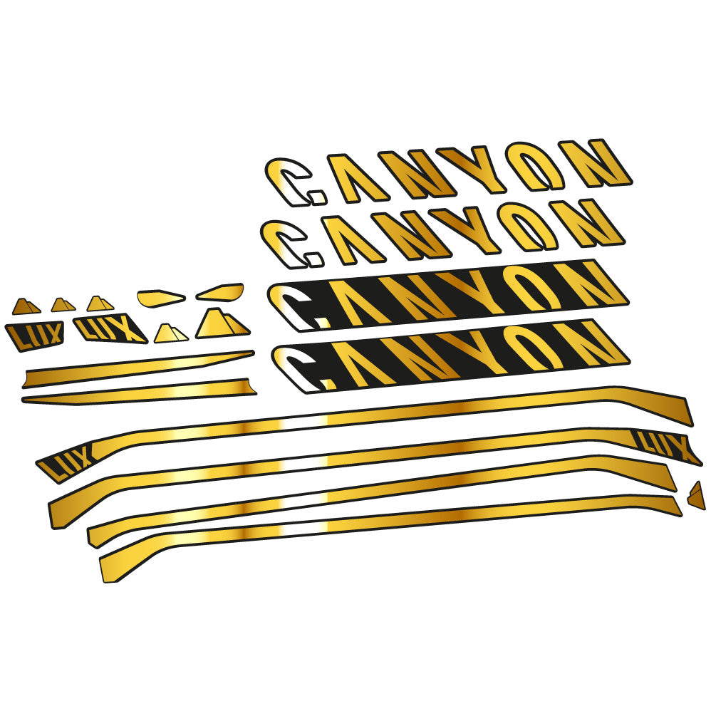 Stickers Canyon Lux CF 7 2021 compatibles Autocollants cadre