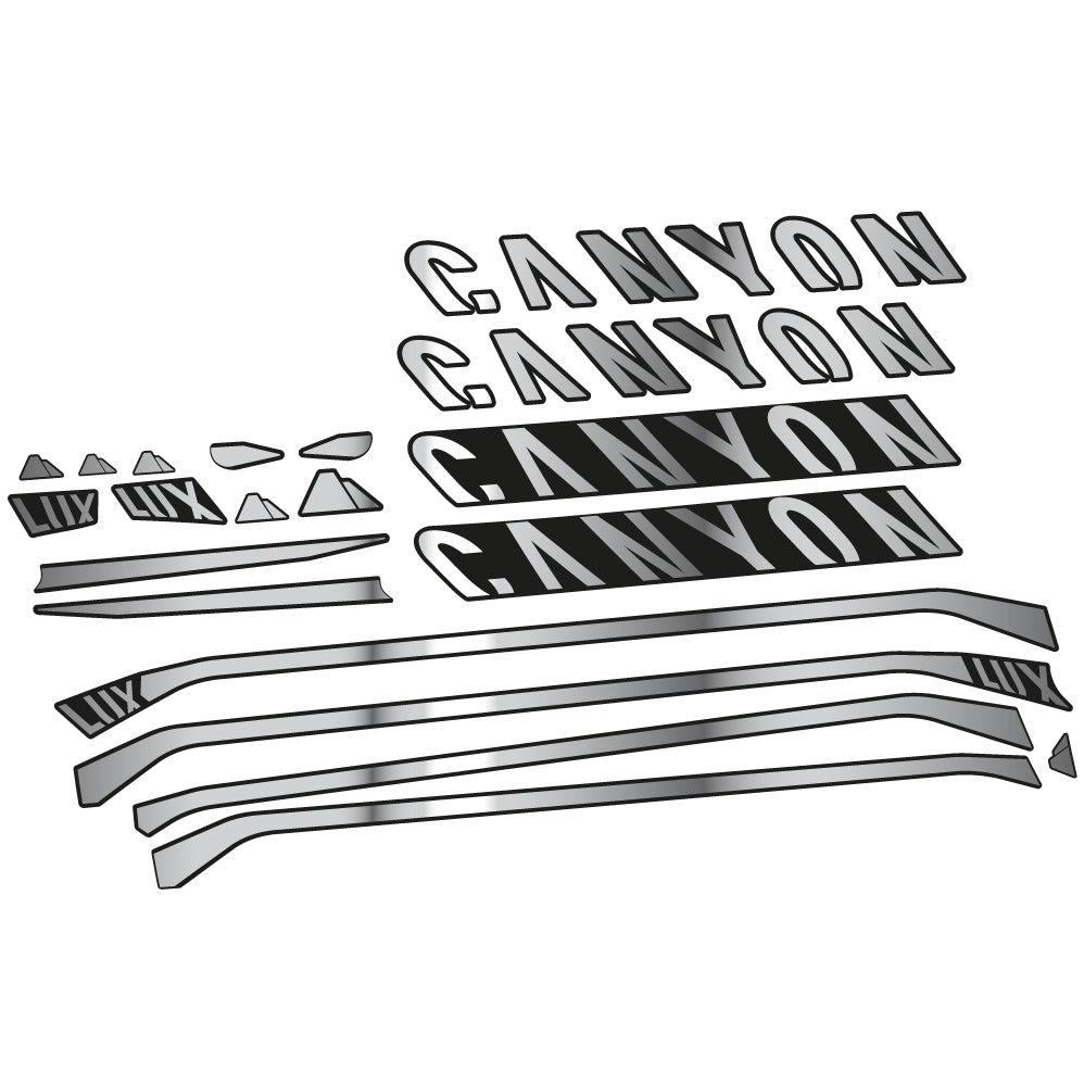 Stickers Canyon Lux CF 7 2021 compatibles Autocollants cadre