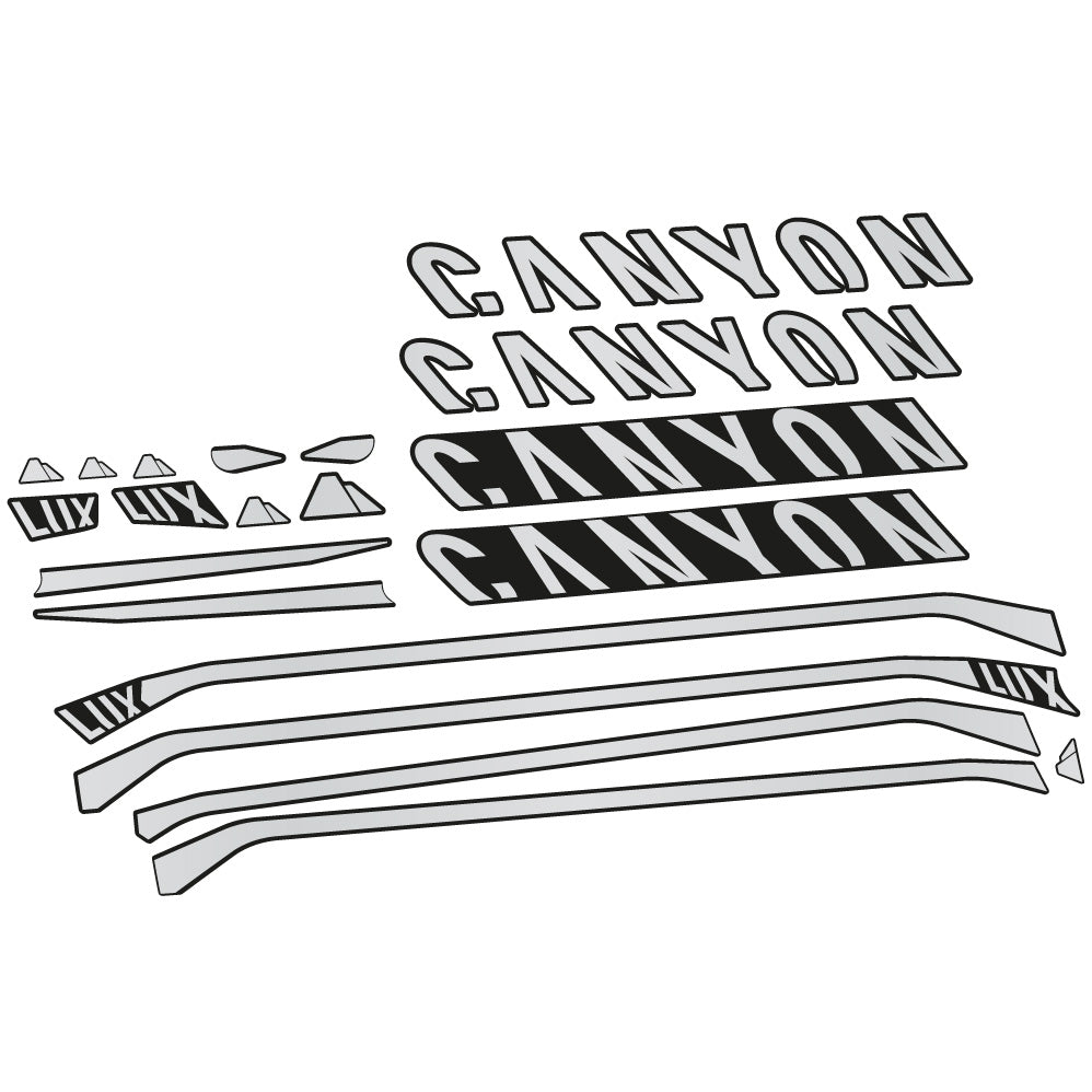 Stickers Canyon Lux CF 7 2021 compatibles Autocollants cadre