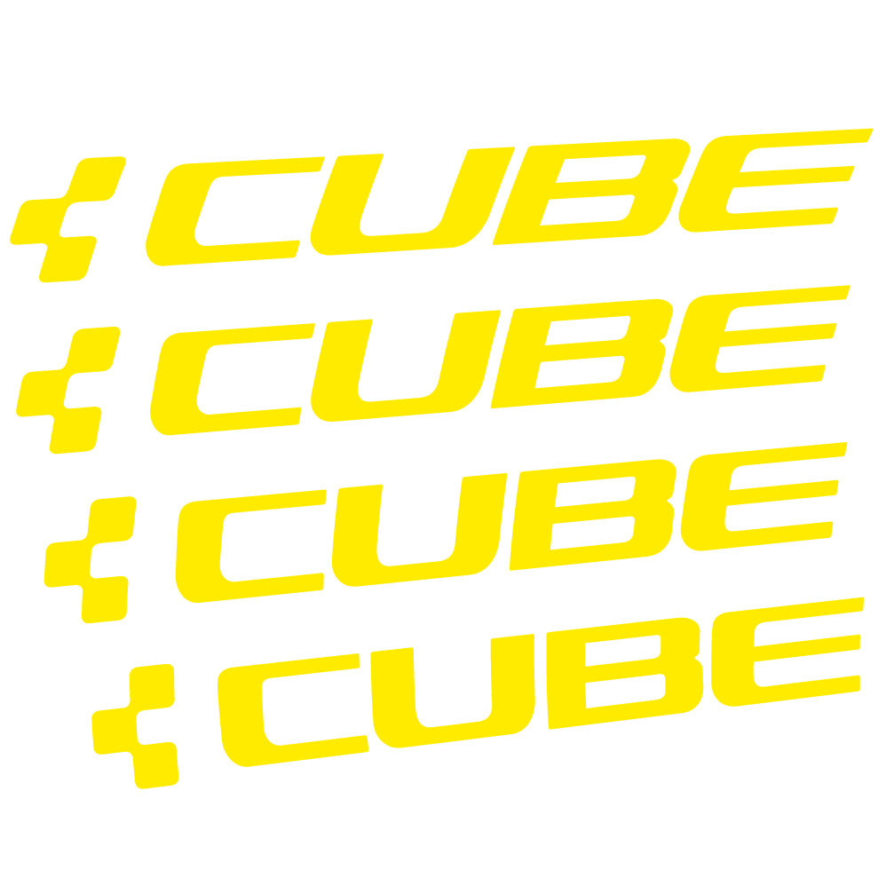 Stickers Cube compatibles - Autocollants cadre vélo