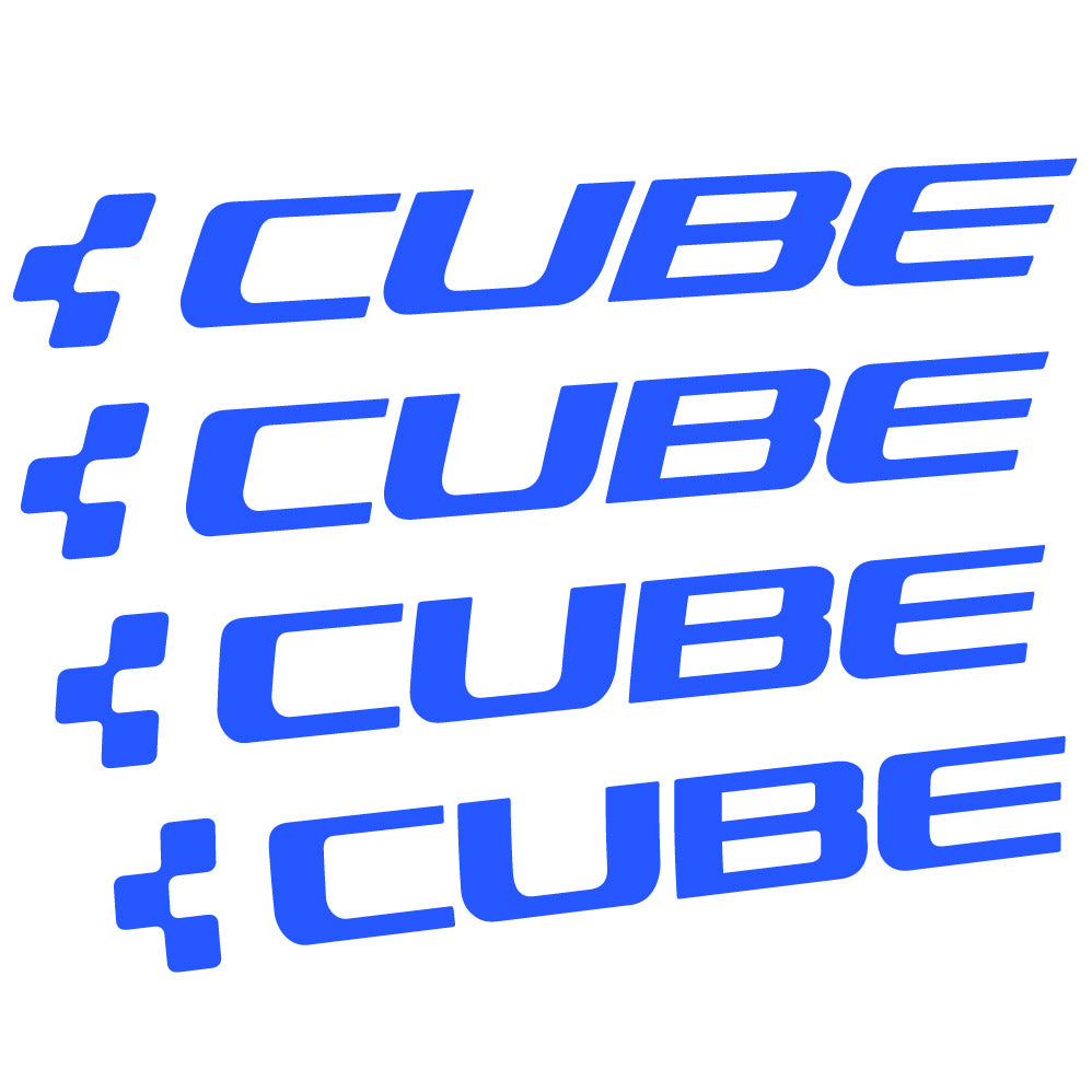 Stickers Cube compatibles - Autocollants cadre vélo