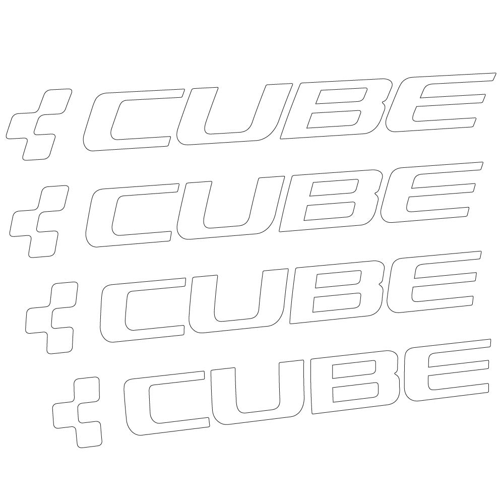 Stickers Cube compatibles Autocollants cadre