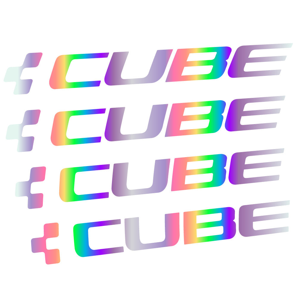 Stickers Cube compatibles - Autocollants cadre vélo