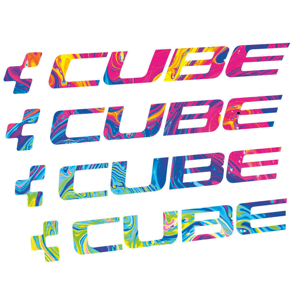 Stickers Cube compatibles Autocollants cadre