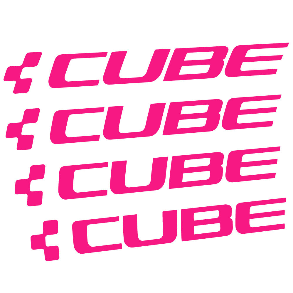 Stickers Cube compatibles - Autocollants cadre vélo
