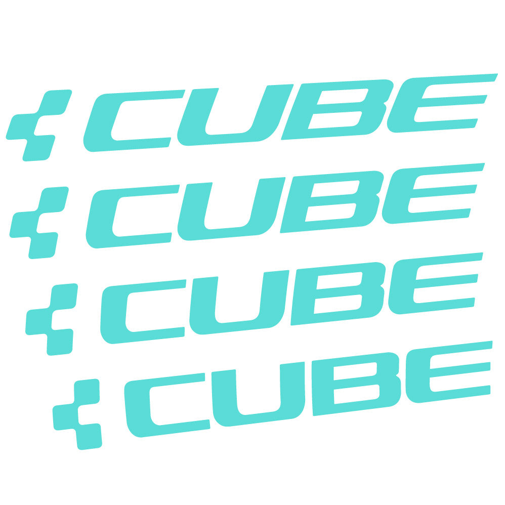 Stickers Cube compatibles - Autocollants cadre vélo