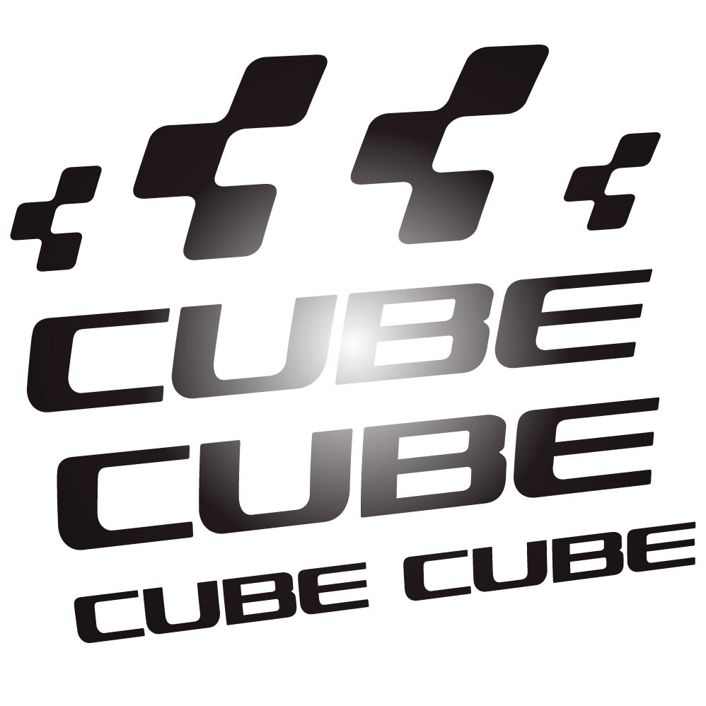 Stickers Cube compatibles - Autocollants cadre vélo