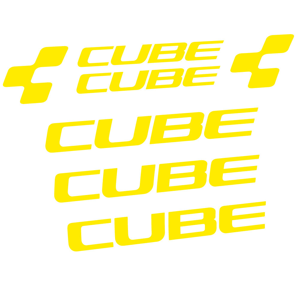 Stickers Cube compatibles - Autocollants cadre vélo