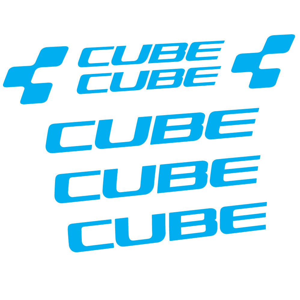 Stickers Cube compatibles - Autocollants cadre vélo