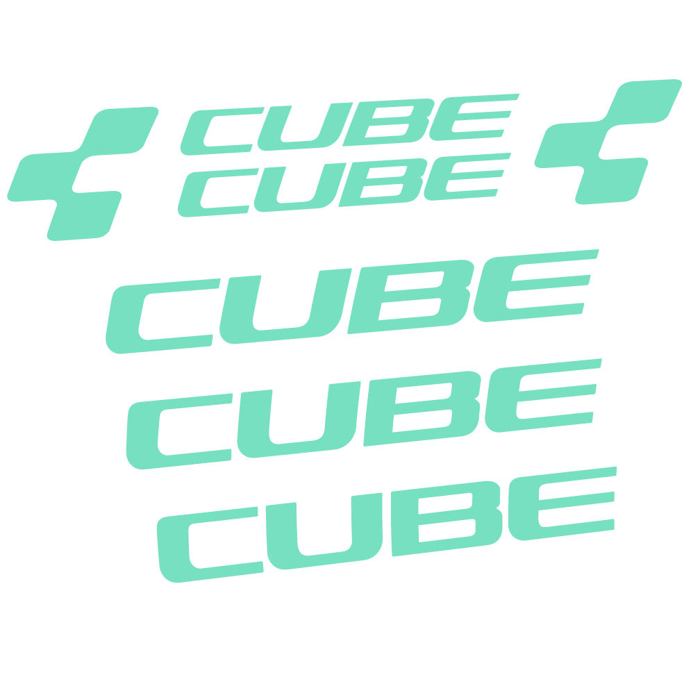 Stickers Cube compatibles - Autocollants cadre vélo