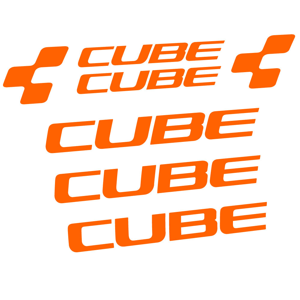 Stickers Cube compatibles - Autocollants cadre vélo