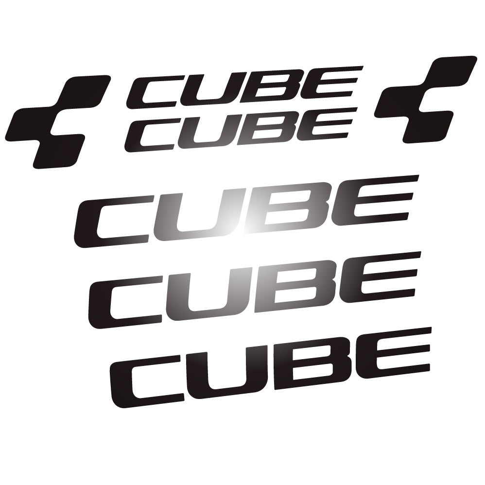 Stickers Cube compatibles - Autocollants cadre vélo