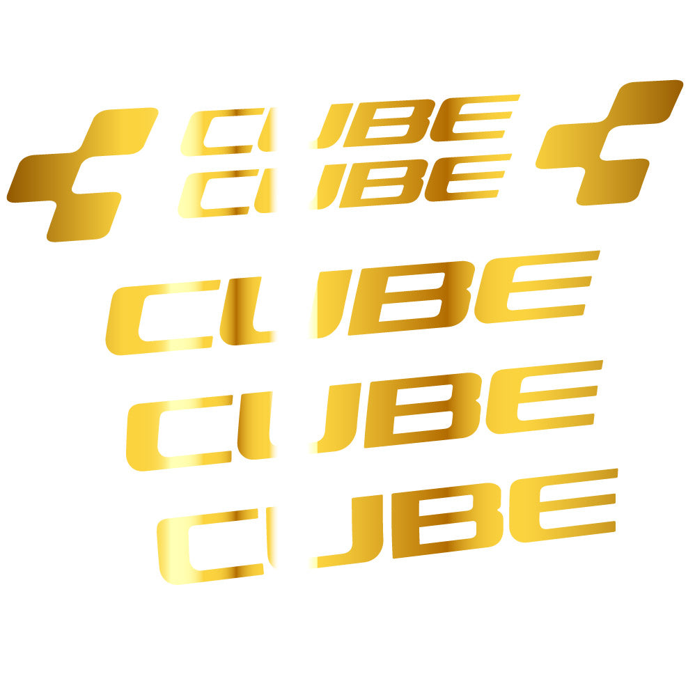 Stickers Cube compatibles - Autocollants cadre vélo