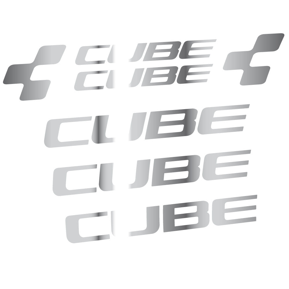 Stickers Cube compatibles - Autocollants cadre vélo