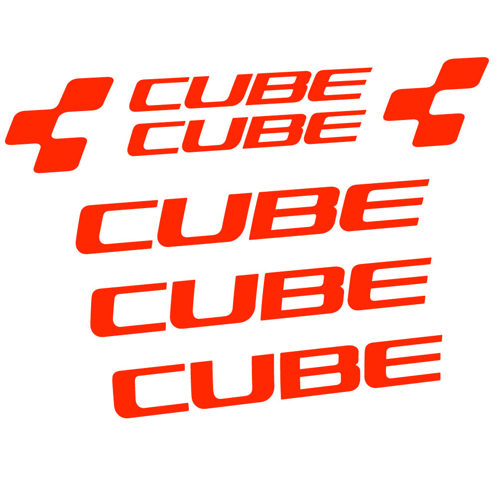 Stickers Cube compatibles - Autocollants cadre vélo