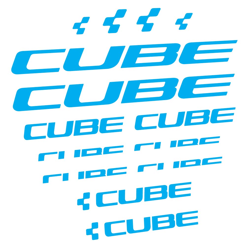 Stickers Cube compatibles Autocollants cadre