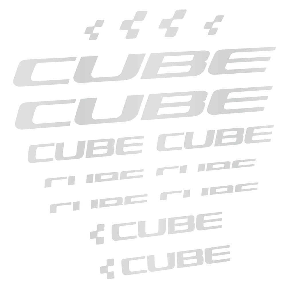 Stickers Cube compatibles - Autocollants cadre vélo