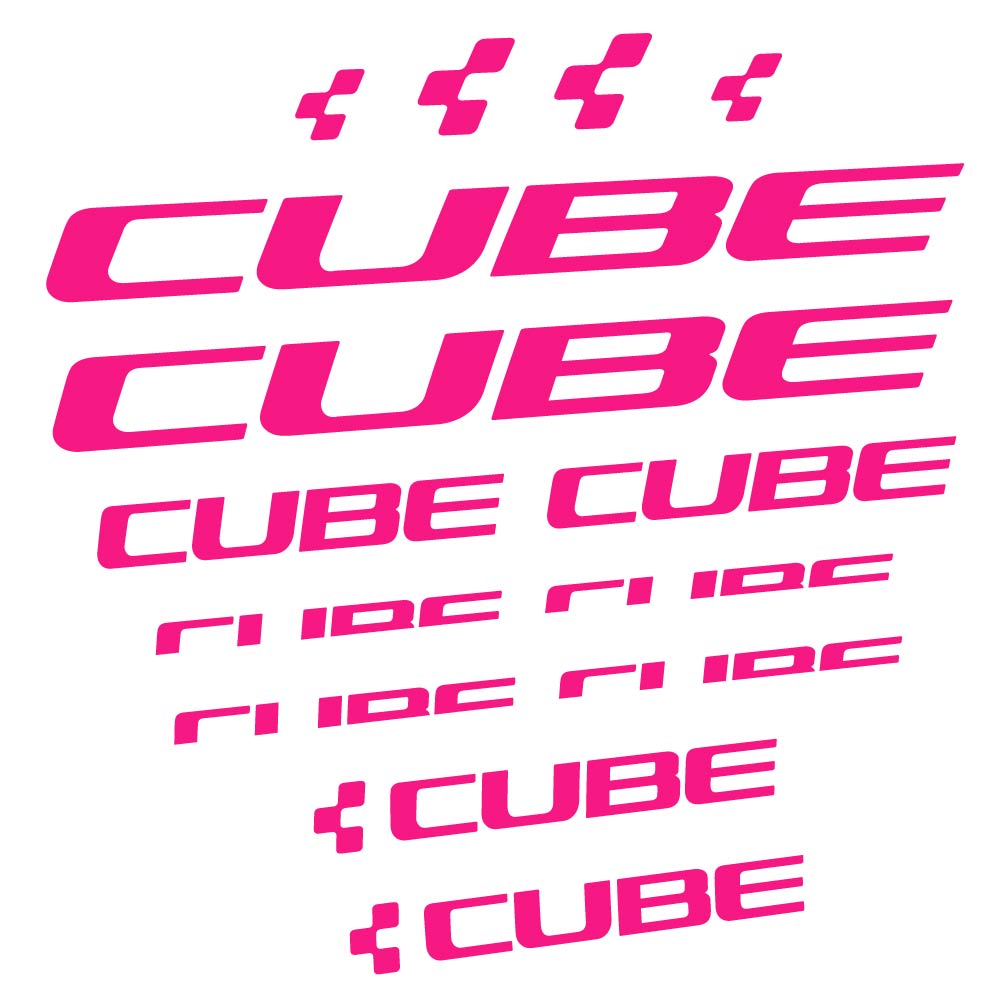 Stickers Cube compatibles Autocollants cadre