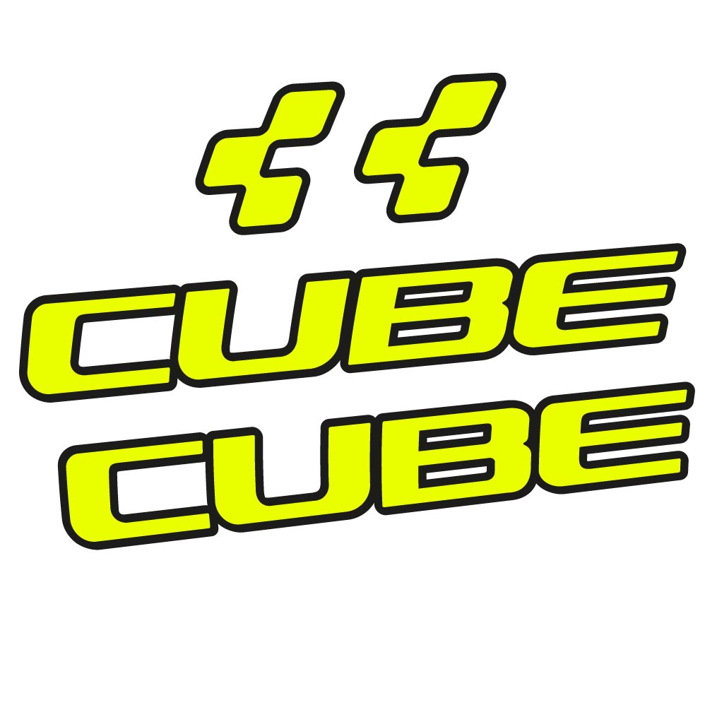 Stickers Cube Stereo Hybrid 2023 compatibles - Autocollants cadre vélo