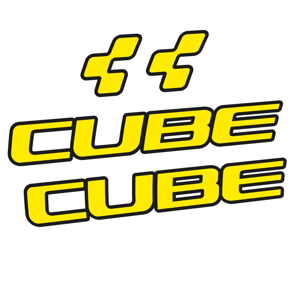 Stickers Cube Stereo Hybrid 2023 compatibles - Autocollants cadre vélo