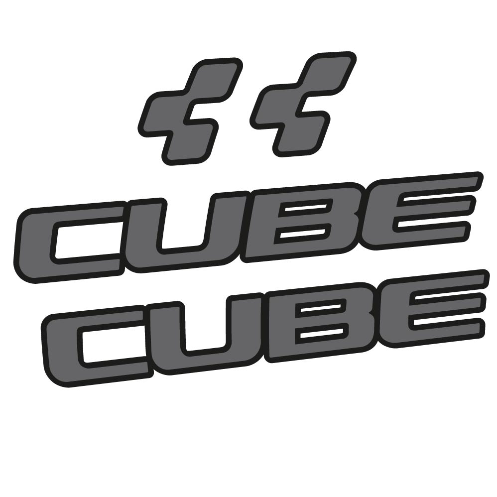 Stickers Cube Stereo Hybrid 2023 compatibles - Autocollants cadre vélo