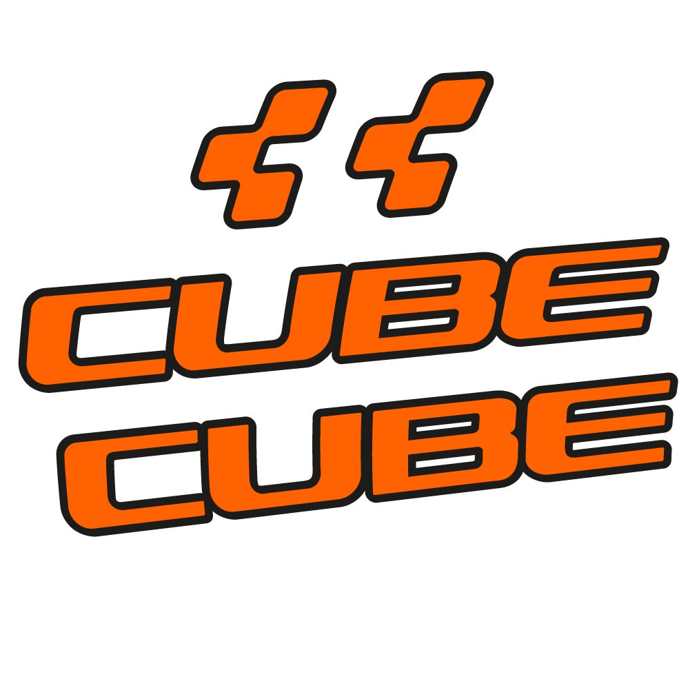 Stickers Cube Stereo Hybrid 2023 compatibles - Autocollants cadre vélo