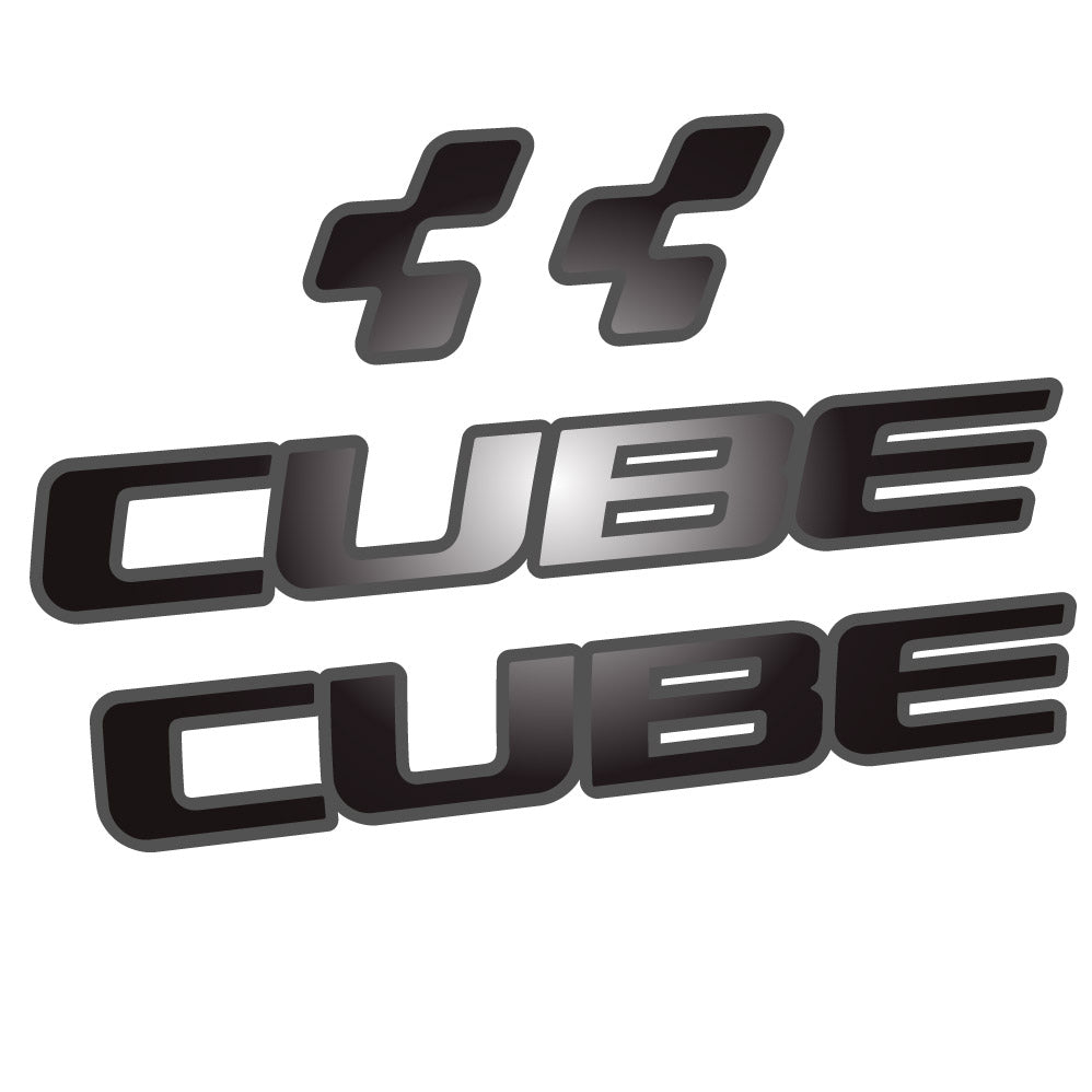 Stickers Cube Stereo Hybrid 2023 compatibles - Autocollants cadre vélo
