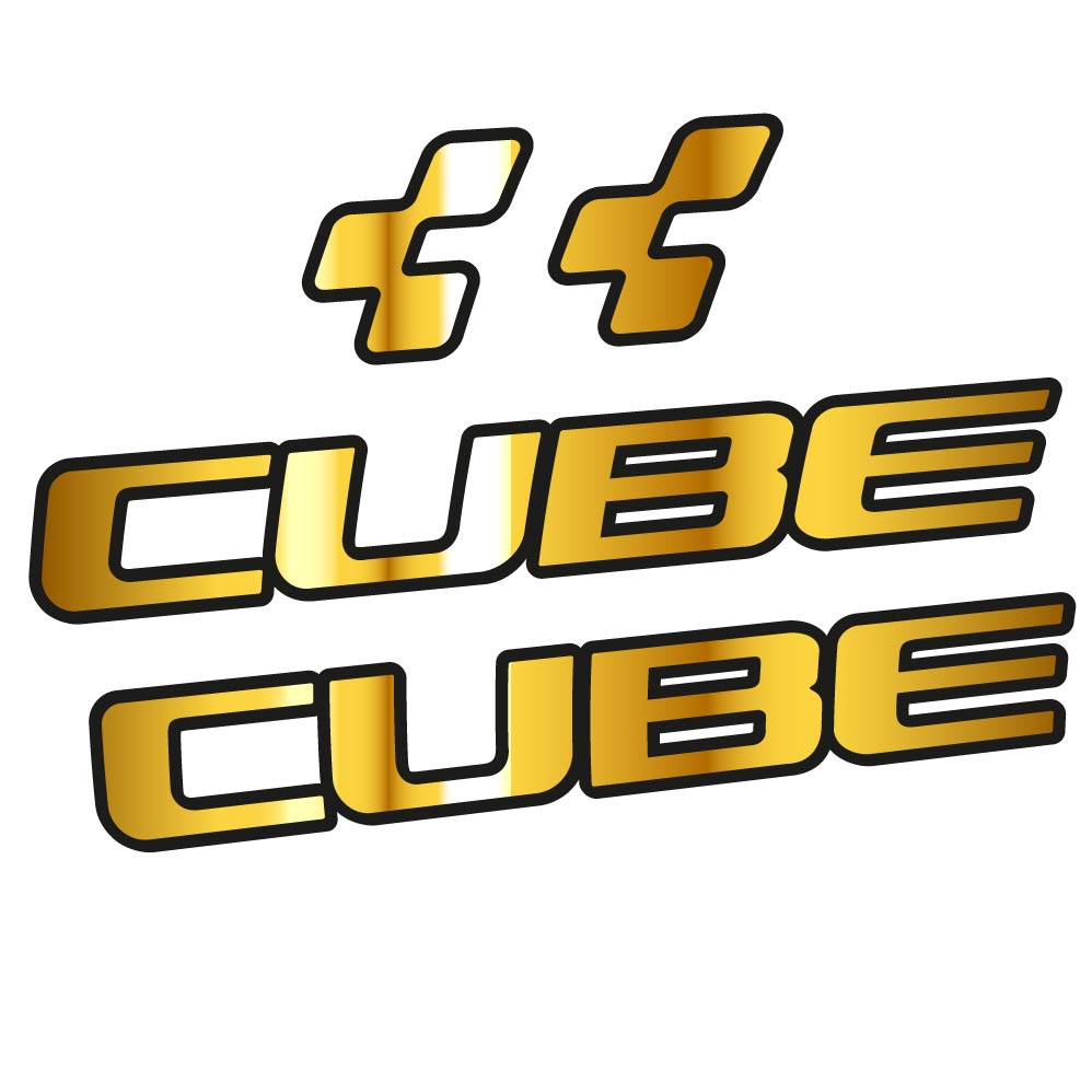 Stickers Cube Stereo Hybrid 2023 compatibles - Autocollants cadre vélo
