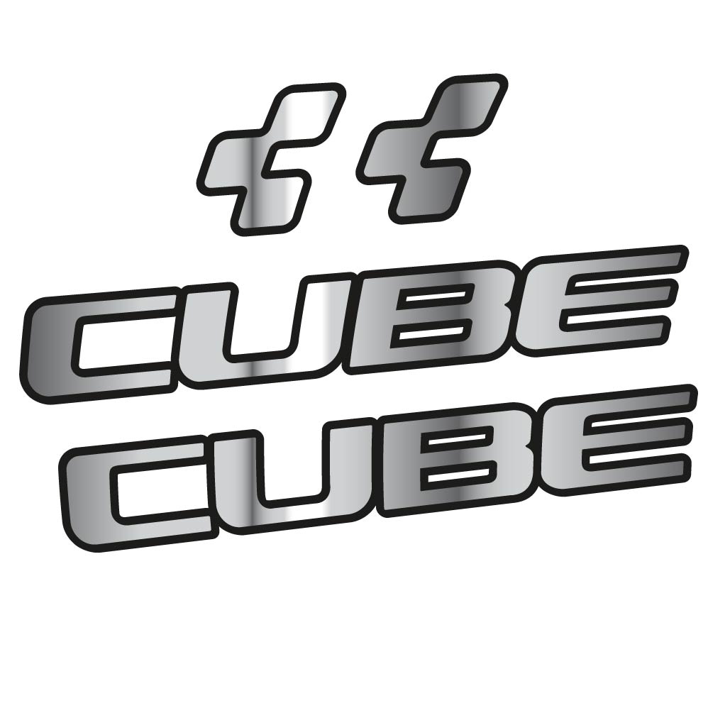 Stickers Cube Stereo Hybrid 2023 compatibles - Autocollants cadre vélo