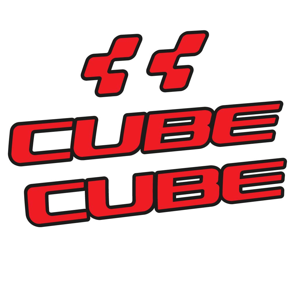 Stickers Cube Stereo Hybrid 2023 compatibles - Autocollants cadre vélo