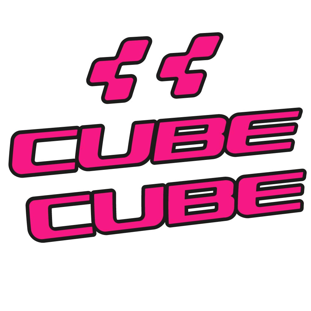 Stickers Cube Stereo Hybrid 2023 compatibles - Autocollants cadre vélo