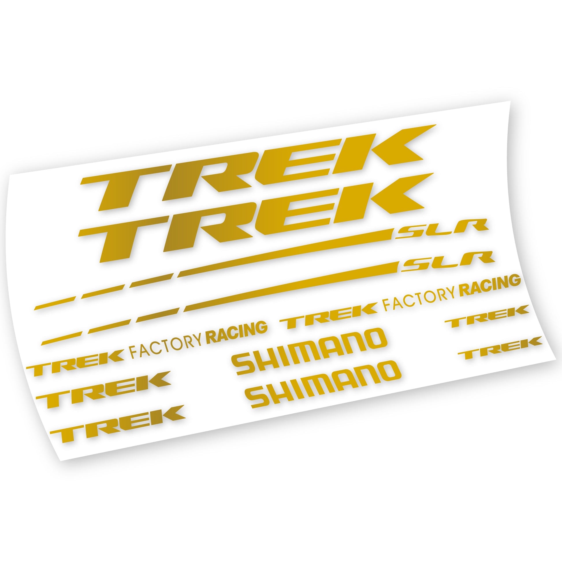 Stickers Trek Factory Racing Team compatibles Autocollants cadre