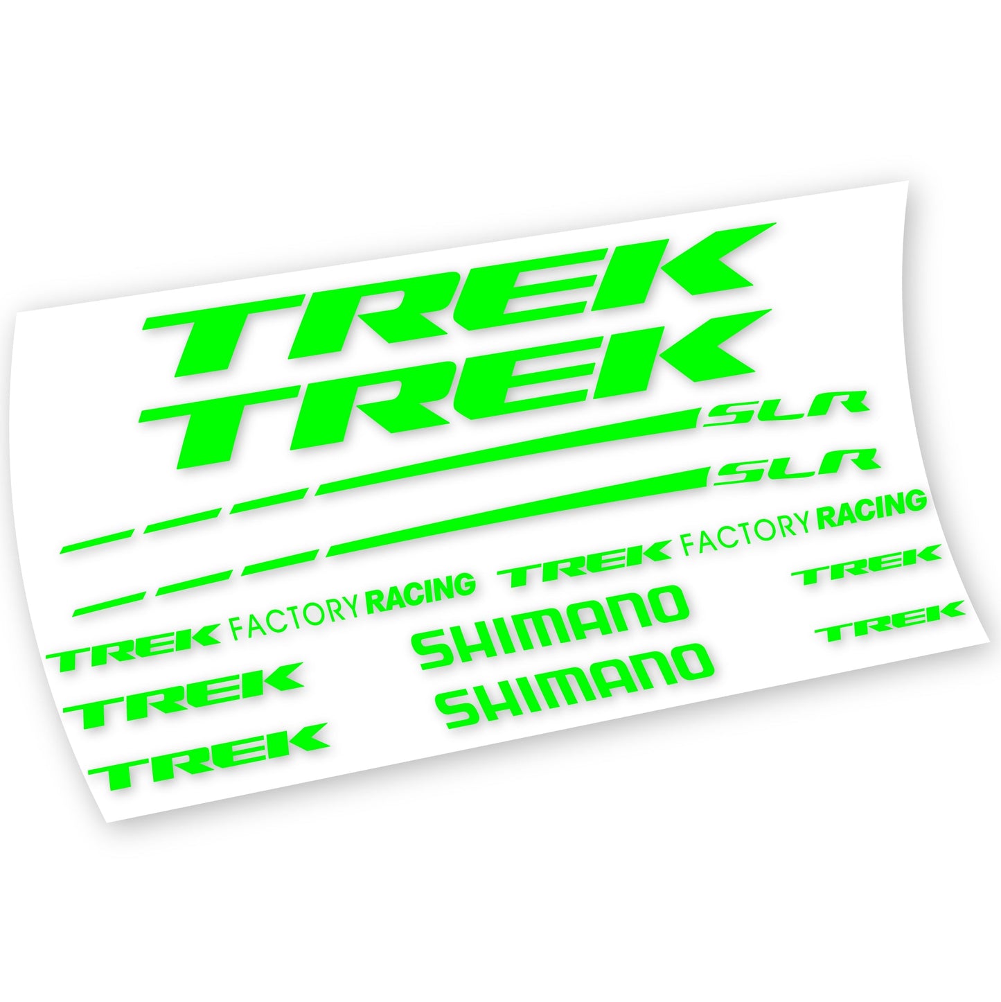 Stickers Trek Factory Racing Team compatibles Autocollants cadre