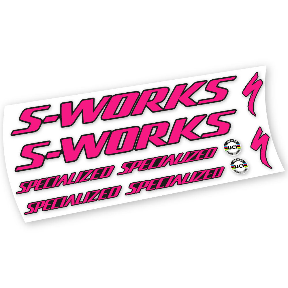 Stickers Specialized SWorks Tarmac SL7 2021 2023 Road Vinyl Stickers Autocollants cadre Route