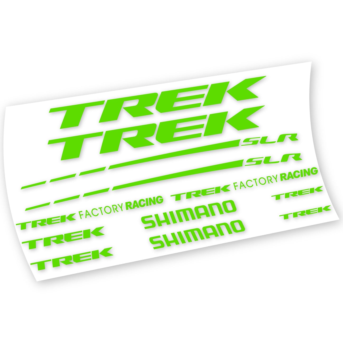 Stickers Trek Factory Racing Team compatibles Autocollants cadre