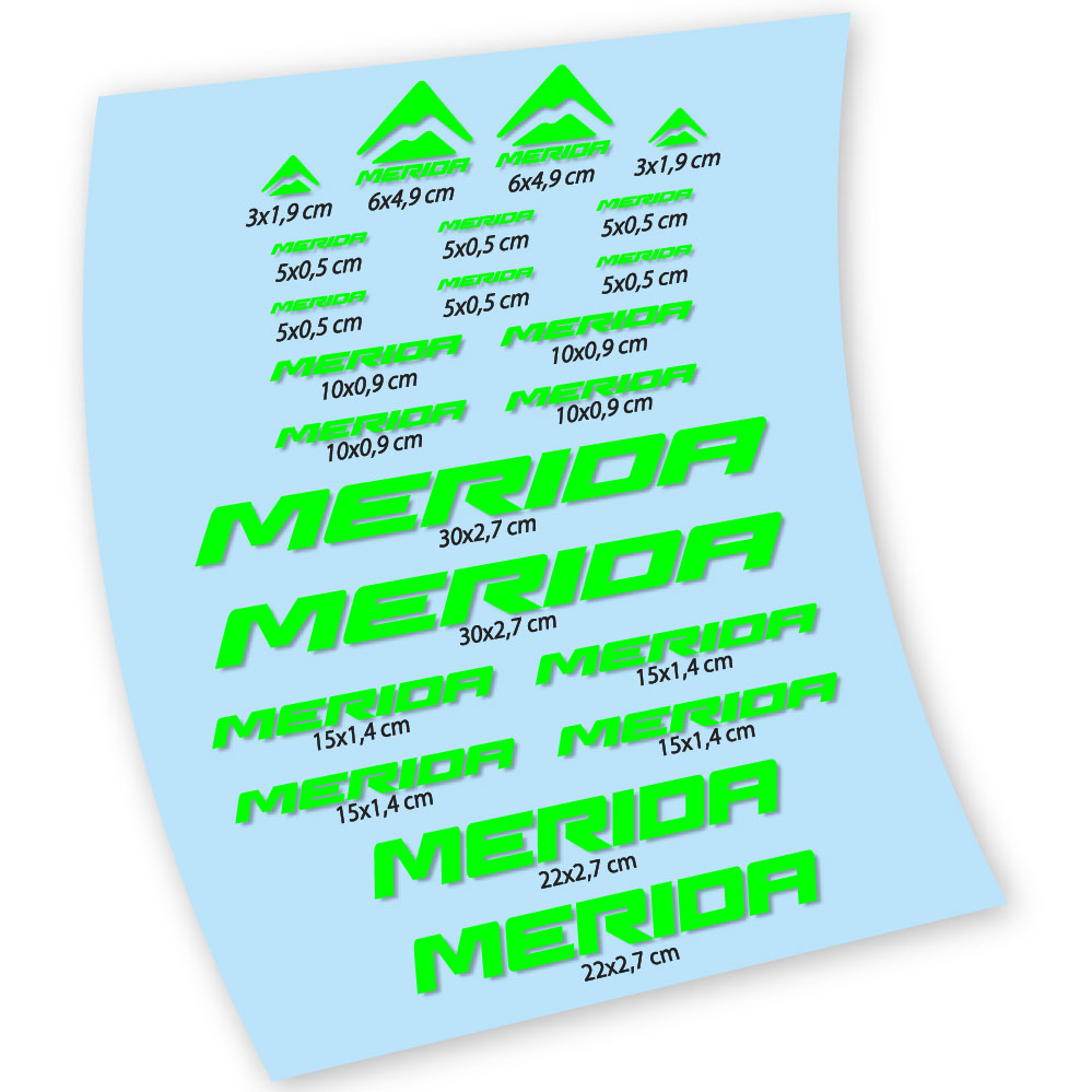 Stickers Merida. compatibles Autocollants cadre