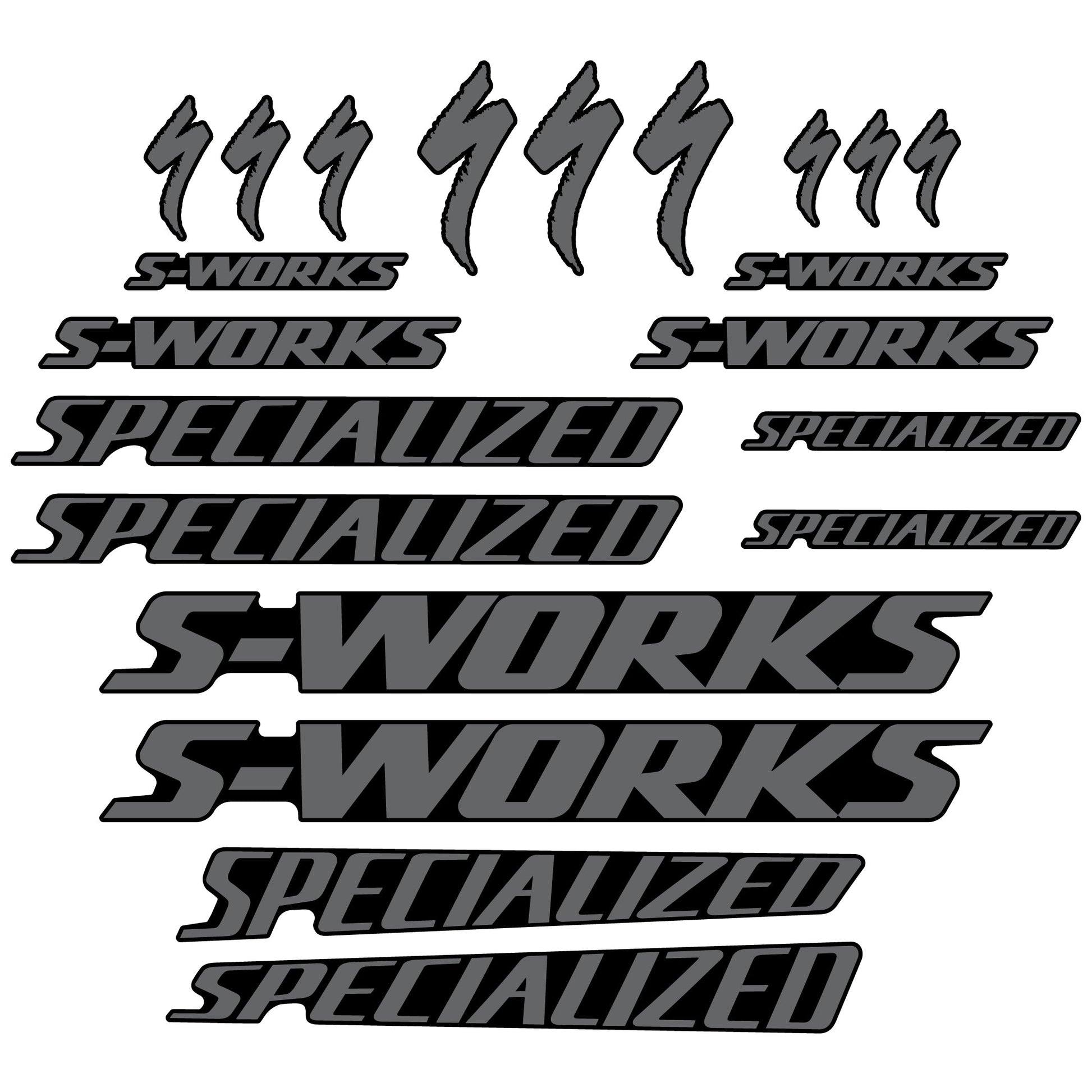 Stickers Specialized compatibles Autocollants cadre