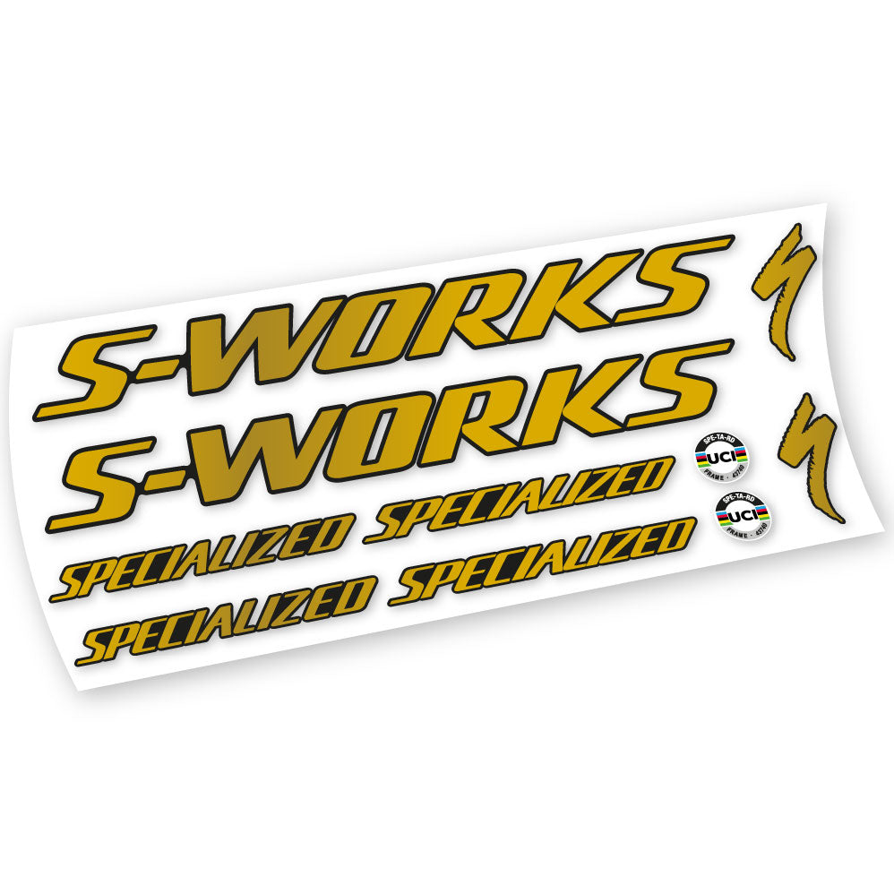 Stickers Specialized SWorks Tarmac SL7 2021 2023 Road Vinyl Stickers Autocollants cadre Route